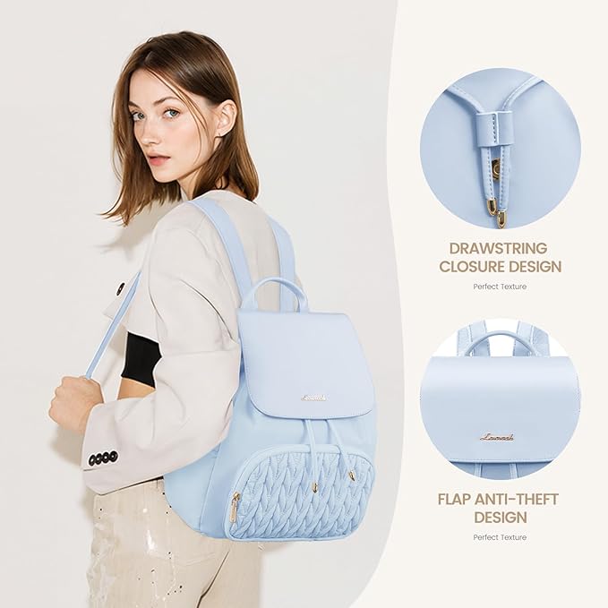 LOVEVOOK Backpack Purse for Women, Small Backpack for Women for Travel Work - Image 2