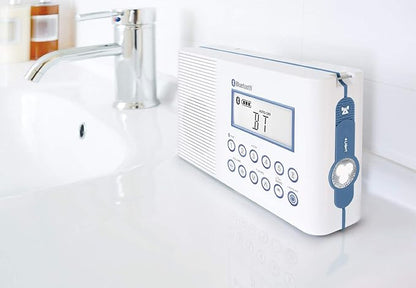 Sangean H202 AM/FM Weather Alert Waterproof Shower Radio - Image 5