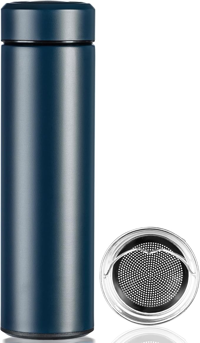 PARACITY Insulated Water Bottle, 17 oz Stainless Steel Thermo, Double Wall by PARACITY