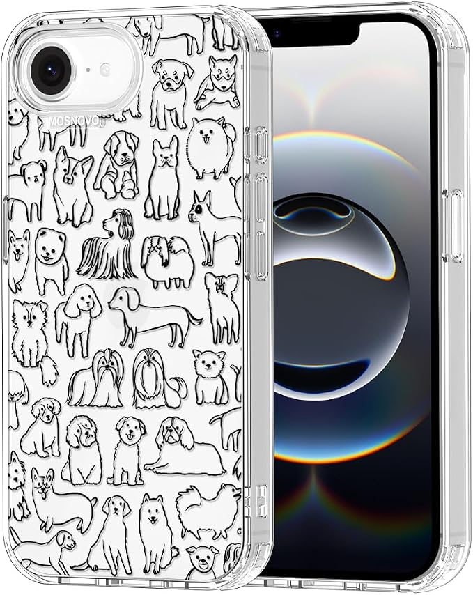 MOSNOVO for iPhone 17e Case/iPhone 16e Case, Shockproof Military-Grade by Mosnovo