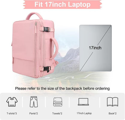 Hanples Carry on Travel Backpack - Image 4