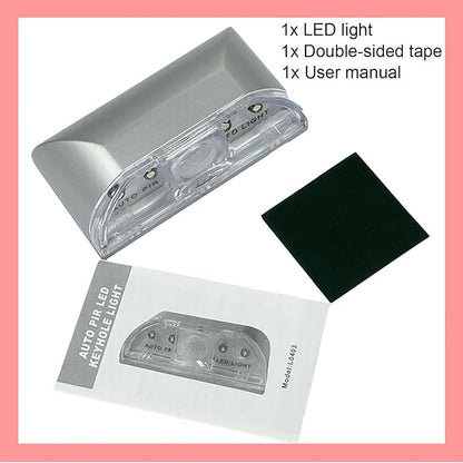 Home Keyhole Infrared PIR Wireless Auto Sensor Motion Detector LED Light lamp - Image 6