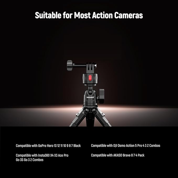 NEEWER Magnetic Action Camera Mount Kit, Compatible - Image 4
