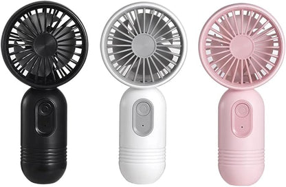 Mini Portable Fan 3 Pack, Cute Handheld Battery Operated Lightweight Small by JODNO