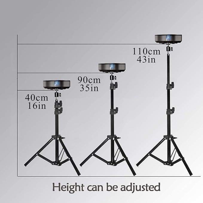 Coret Projector Tripod Stand, Portable Mount Floor Stand, Photography Light - Image 3
