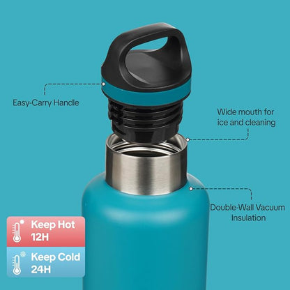 BJPKPK Insulated Water Bottle 32OZ Stainless Steel Water Bottle - Image 2