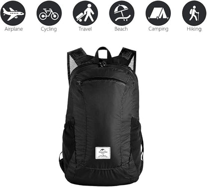 Naturehike 18L Lightweight Hiking Backpack, Waterproof Camping Packable - Image 5