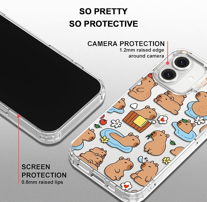 MOSNOVO for iPhone 16 Case, Shockproof Military-Grade Protection 6.6ft Drop - Image 4