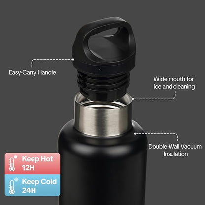 BJPKPK Insulated Water Bottle 32OZ Stainless Steel Water Bottle - Image 2