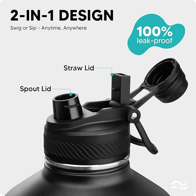 Swigina Gallon Insulated Water Bottle - Image 2