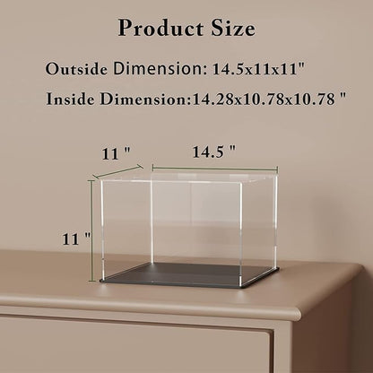 SVENJBB Acrylic Display Case, Large Clear Acrylic Box - Image 5