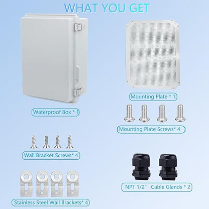 IP67 Waterproof Junction Box, ABS Plastic Electrical Enclosure - Image 7