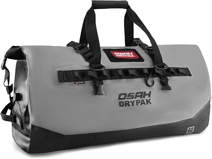 OSAH DRYPAK Waterproof Duffel Bag 25L/40L/60L – Heavy-Duty Motorcycle Tail Bag by OSAHDRYPAK