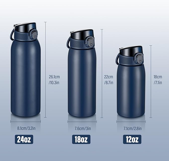 Insulated Water Bottle 12 oz - Image 7