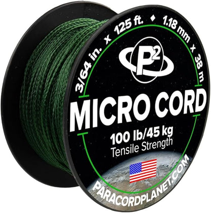 Paracord Planet Micro Paracord – Thin Braided Cord by ParacordPlanet