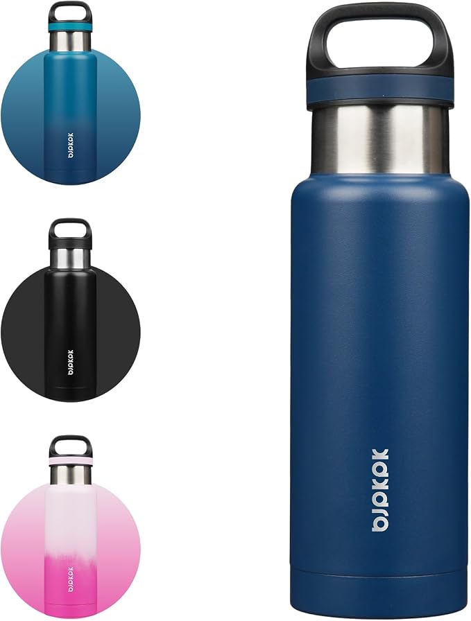 BJPKPK Insulated Water Bottle 18OZ Stainless Steel Water Bottle by BJPKPK