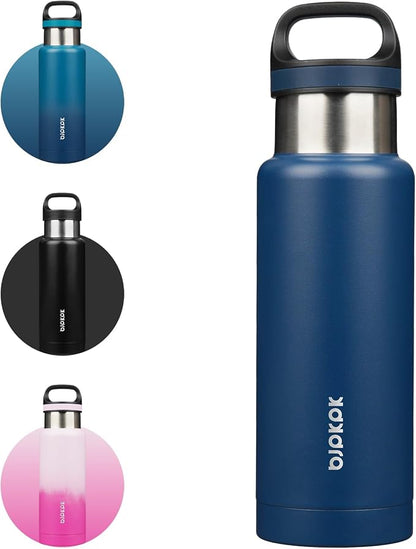 BJPKPK Insulated Water Bottle 18OZ Stainless Steel Water Bottle by BJPKPK