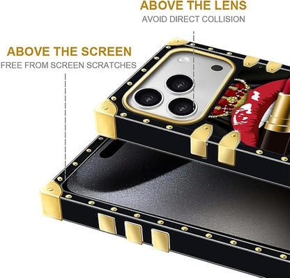 for iPhone 17 Pro Case Luxury Golden Decoration - Image 7
