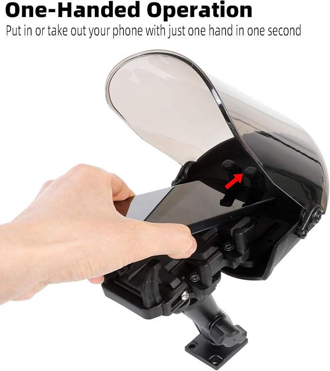 Universal Phone Mount Holder for Boat Motorcycle, - Image 3