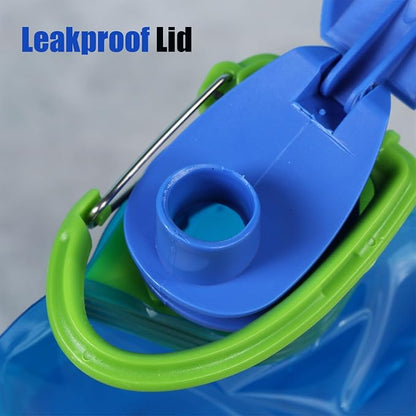 4 Pack Collapsible Water Bottles - Image 2