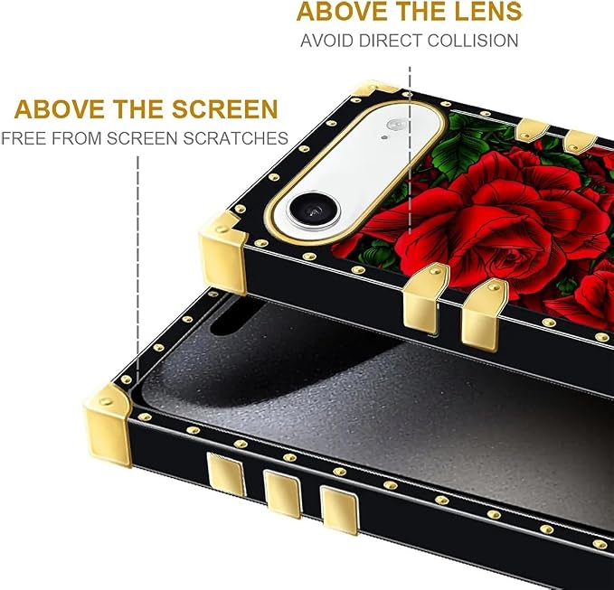 for iPhone 17 Air Case Luxury Golden Decoration - Image 7