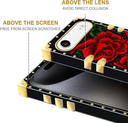 for iPhone 17 Air Case Luxury Golden Decoration - Image 7