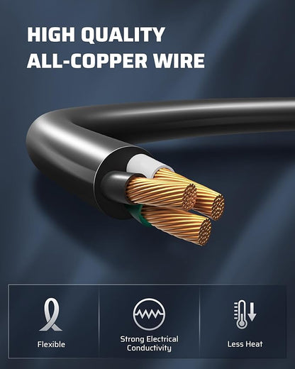 DEWENWILS Extension Cord 6 FT, 3 Prong Waterproof Extension Cable - Image 7