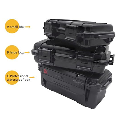 SEIWEI Outdoor Sealed Waterproof Safety Case Plastic Tool Dry Storage Box - Image 3