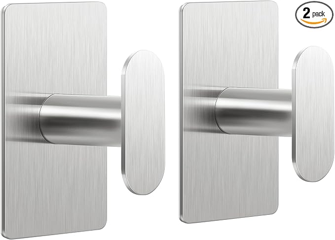 pickpiff Adhesive Towel Hooks for Bathroom: 20LB Extra Strong Wall Hanger for by pickpiff