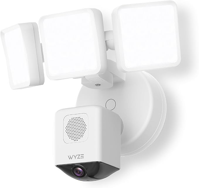 WYZE Floodlight Camera Pro, PCMag Editors' Choice 3000-Lumen LEDs, 2.5K HD by WYZE