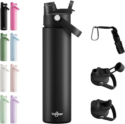 26oz Insulated Water Bottle by Yakooer