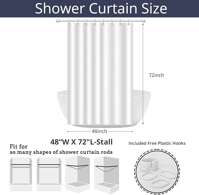 Black Bow Shower Curtain - Image 7