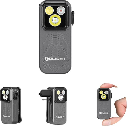 OLIGHT Oclip Pro EDC Flashlight Clip-on Light, Rechargeable 500 Lumens by OLIGHT