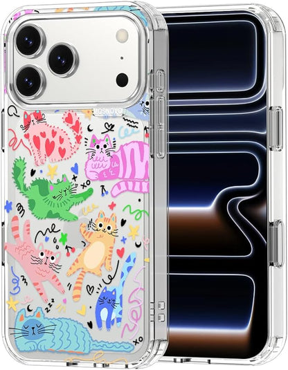 MOSNOVO for iPhone 17 Pro Max Case, Shockproof Military-Grade Protection 6.6ft by Mosnovo