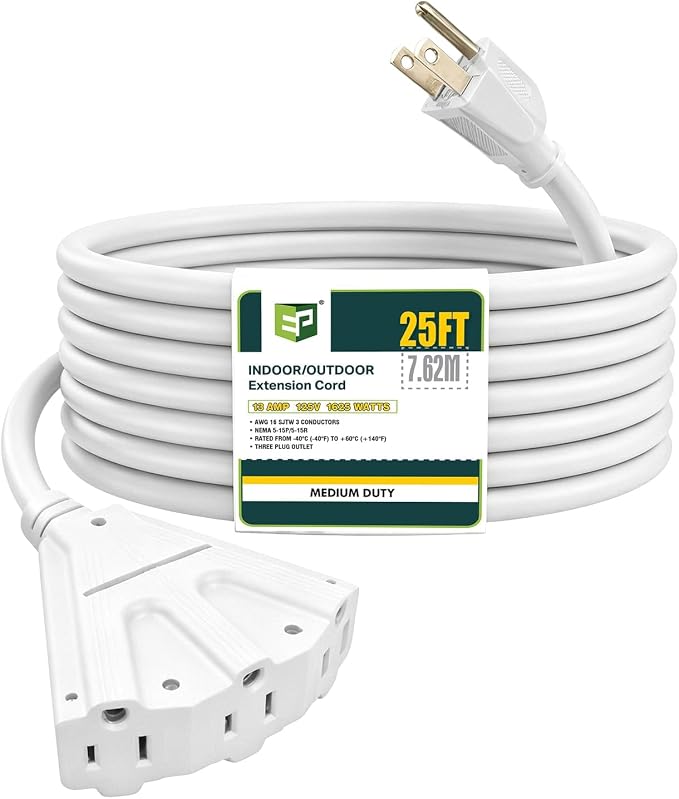 EP 25 Ft Outdoor Extension Cord by ENERGYPRO