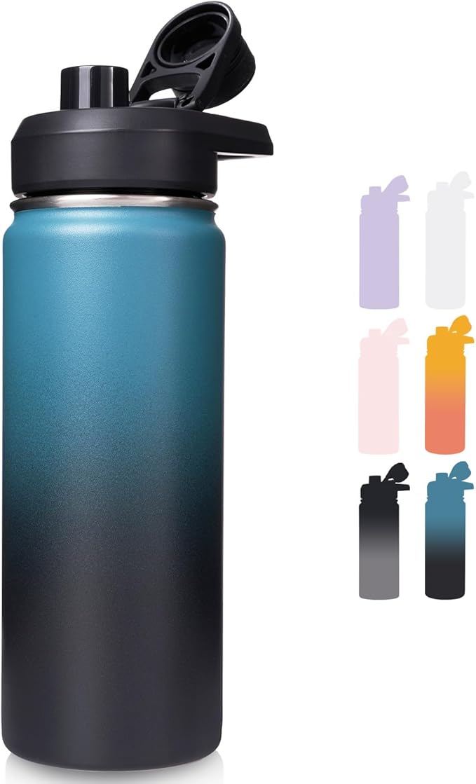 Fijinhom 18 oz Insulated Water Bottle by Fijinhom