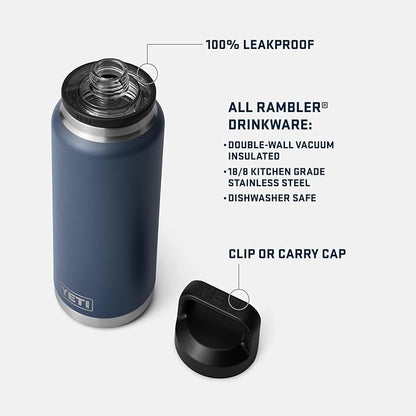 YETI Rambler 36 oz Bottle, Vacuum Insulated, Stainless Steel - Image 2