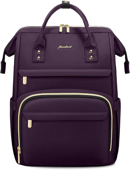 Focdod Laptop Backpack for Women Work Bags by FOCDOD