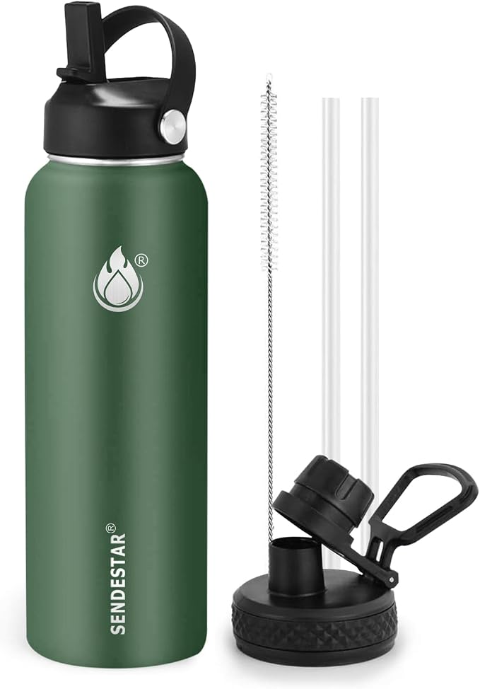 Insulated Water Bottle 32 oz by Sendestar