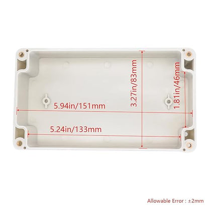 Project Box IP65 Waterproof Junction Box ABS Plastic Electrical Boxes DIY - Image 3