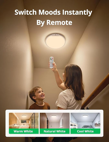 Bojim 10000mAh Battery Operated Ceiling Light - Image 6