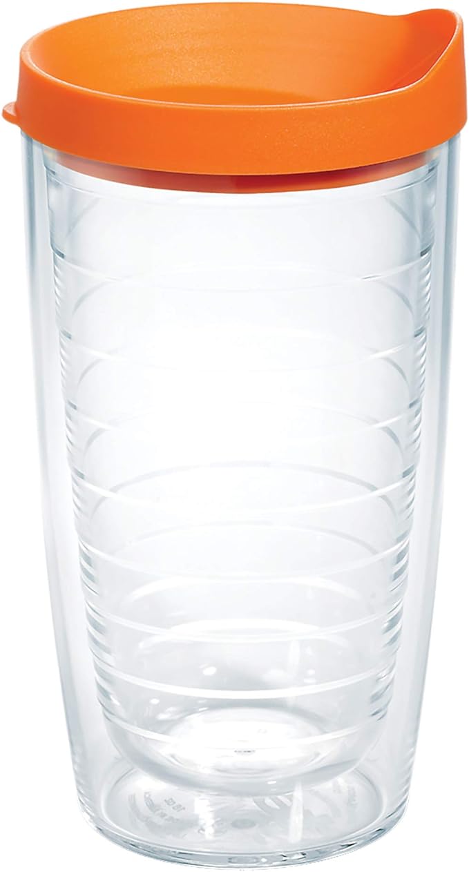 Tervis Clear & Colorful Lidded Made in USA Double Walled Insulated Tumbler by TervisTumblerCompany