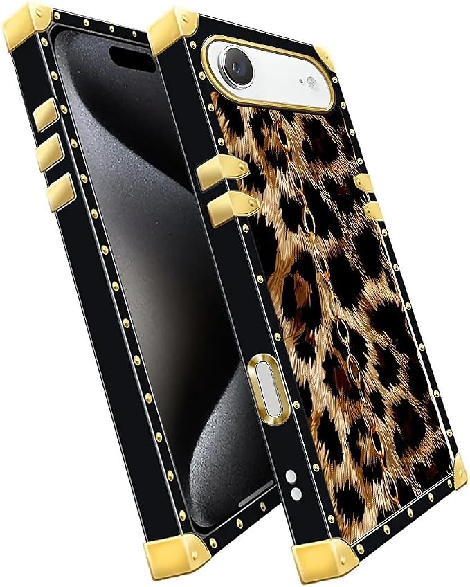 for iPhone 17 Air Case Luxury Golden Decoration - Image 3