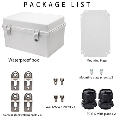 Outdoor Waterproof Electrical Box Junction Box Weatherproof IP67 ABS Plastic - Image 5