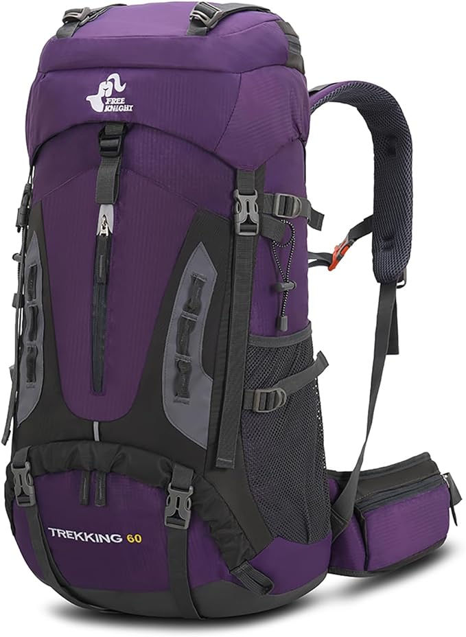 Bseash 60L Hiking Camping Backpack by Bseash