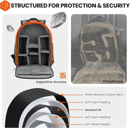 TARION Professional Camera Backpack Case - Image 2