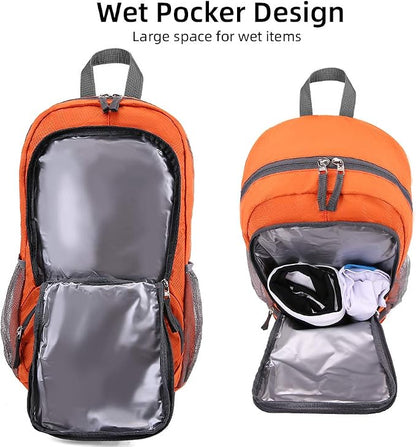 FENGDONG 35L Lightweight Foldable Waterproof Packable Travel Small Hiking - Image 6