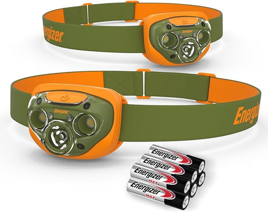 Energizer LED Headlamp PRO, IPX4 Water Resistant Headlamps, High-Performance by Energizer