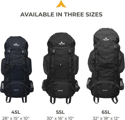 Teton 55L Scout Internal Frame Backpack - Image 6