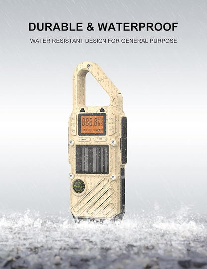 Walkie Talkies for Adults Rechargeable, FM/NOAA Emergency Radios - Image 7
